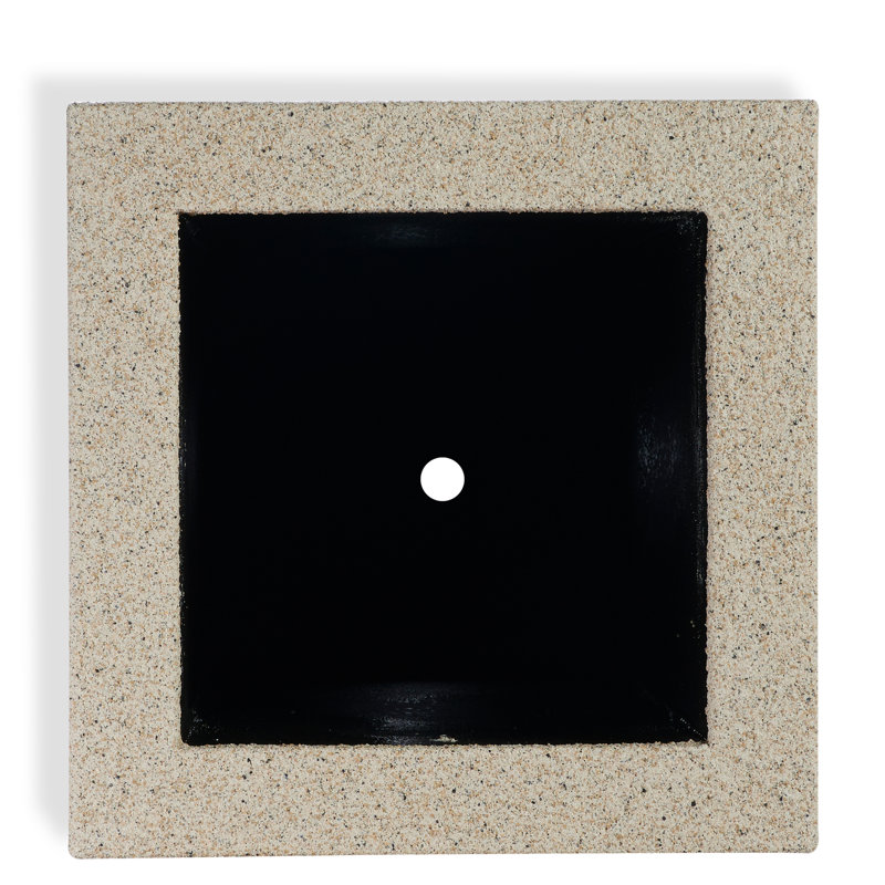Kensington Tall Planter, Sandstone Granite