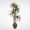Faux Yucca Tree in Metal Planter
