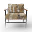 Chaise d'appoint rembourrée Cagney-391412227