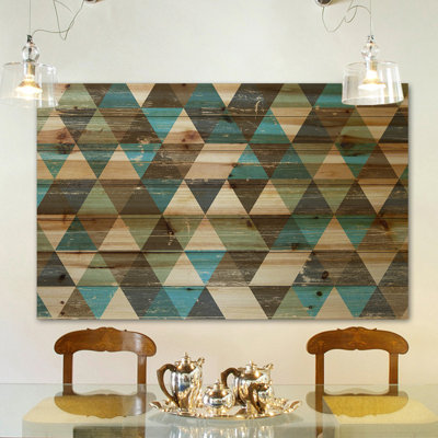 Tans and Blues - Impression sur bois