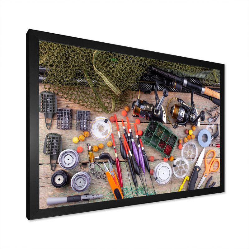Équipement de finition II sur toile, Cadre simple noir, H 34 po x l 44 po x P 1,5 po
