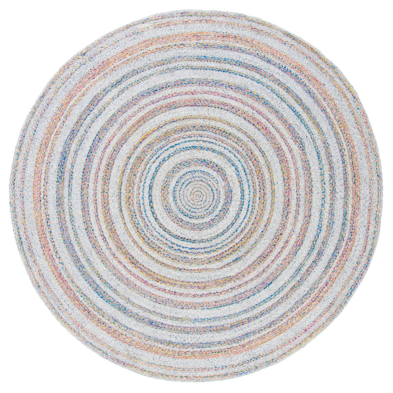 Tapis performance tissé à la main Cape Cod, Rond 6 pi