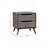 Modern Gray Nightstand