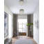 Plafonnier encastré en cristal 4 lumières Transitional-112910342