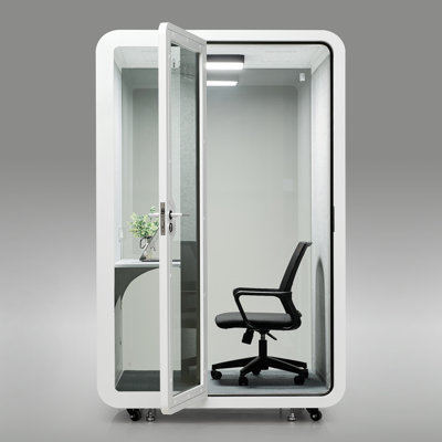 Grande salle de réunion modulaire blanche
