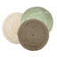 Round Striped Hand Woven Indoor / Outdoor Area Rug-74881313