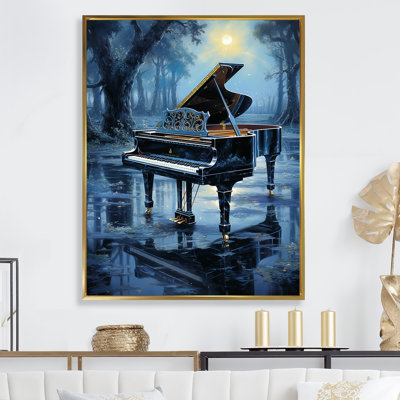 «Piano Forest Reflection I», reproduction sur toile