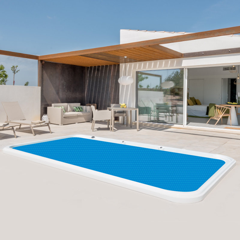 Housse isolante pour spa et spa, H 0,02 po x l 95,66 po x P 95,66 po