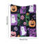 Couverture en flanelle à imprimé fantôme châle d'Halloween toutes saisons-1828443573