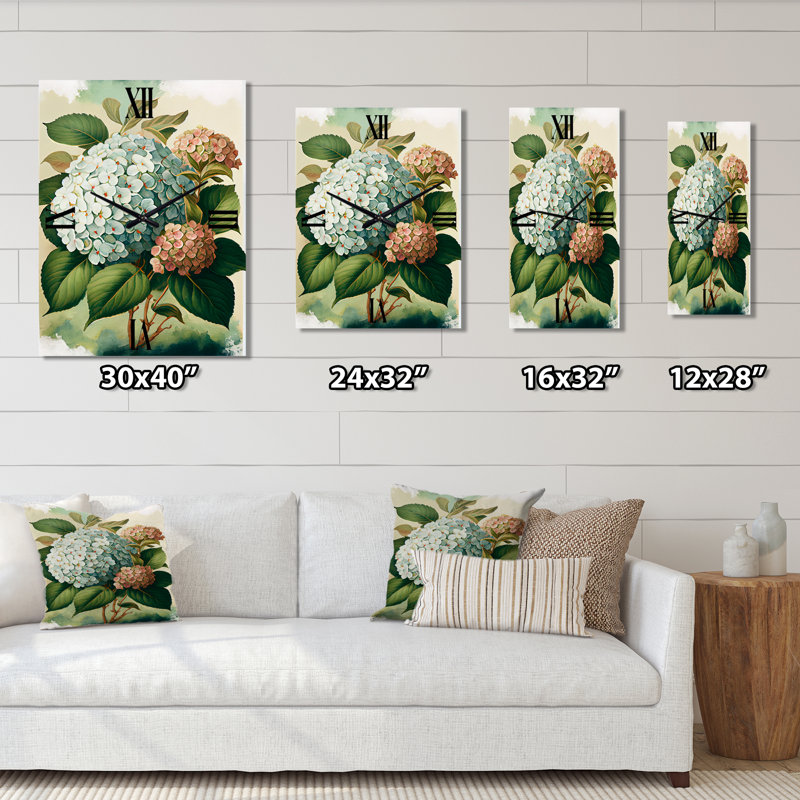Jazzarae - Horloges murales florales, Moyen