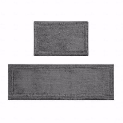 Tapis de bain réversible 100% coton touffeté 3000 g / m²