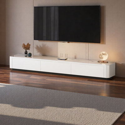 Modern minimalist floor TV cabinet