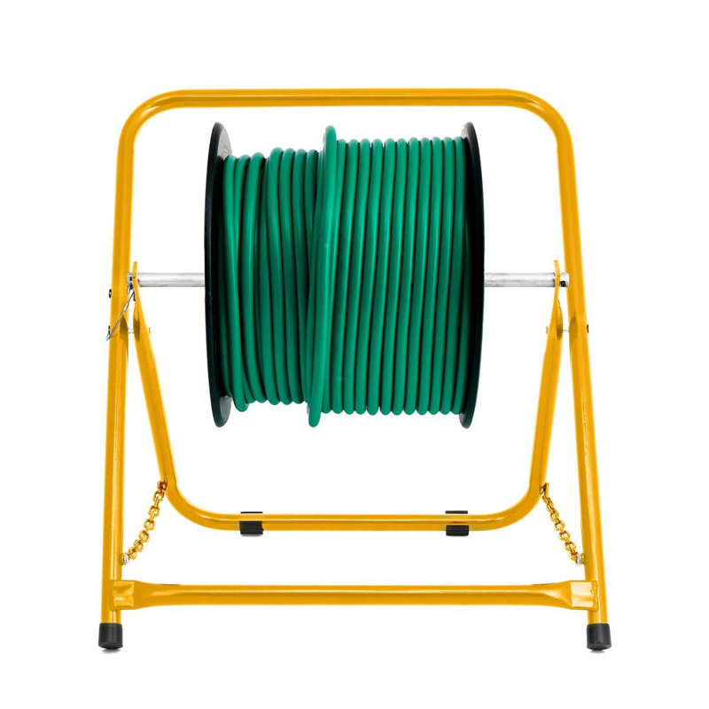 Portable Wire Storage Cable Organizer Foldable Caddy, Yellow