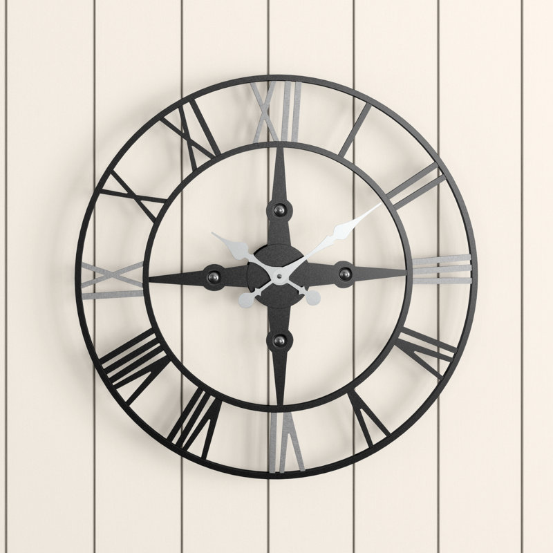 Maddison Metal Wall Clock