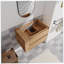 Base de meuble-lavabo mural simple 29,30 po seulement