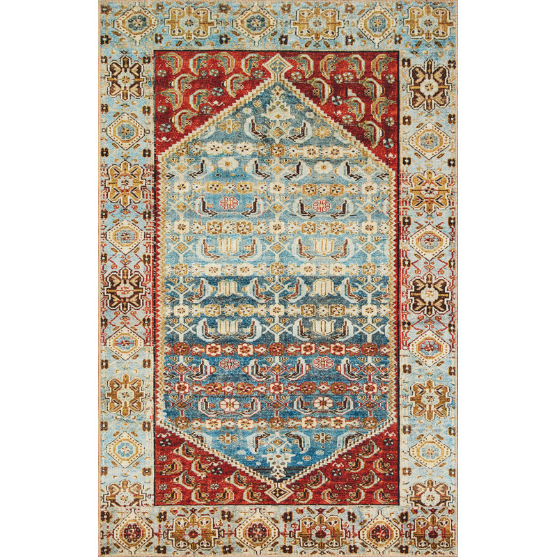 Anaelise Oriental Indoor Rug, Rectangle 3'6" x 5'6"