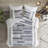 Serena Navy/Gray Standard 100% Cotton 3-Piece King/Cal King Duvet Cover Set-1398171577