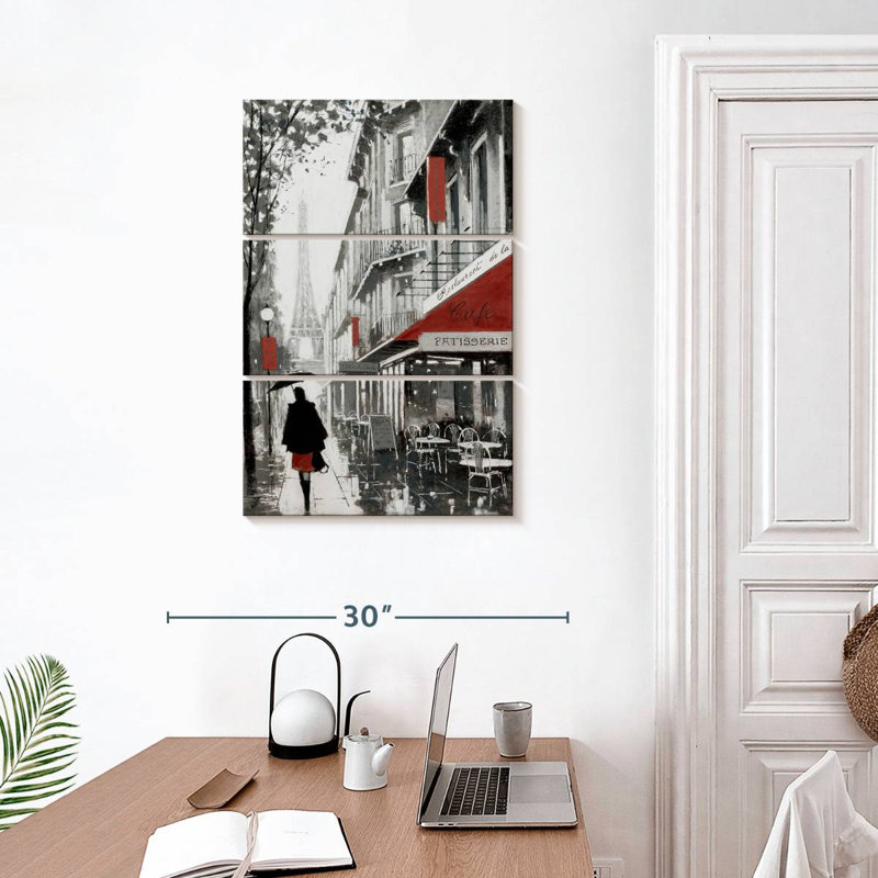 Sireci Rainy Paris I, 32" H x 20" W