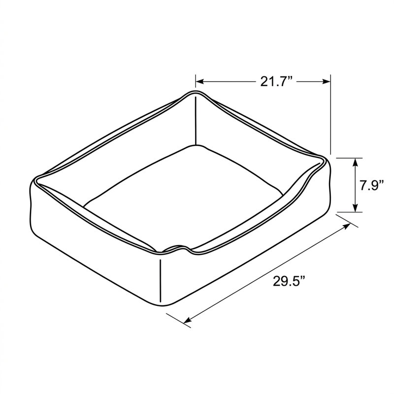 Sanctuary Pink Comfort Pillow Cat Bed