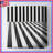 Black White Vertical Stripes Bedding Stripes Bedspread Pattern-123584067