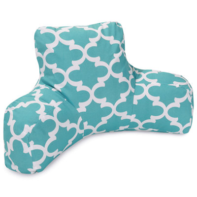 Coussin de dossier géométrique intérieur/extérieur en coton