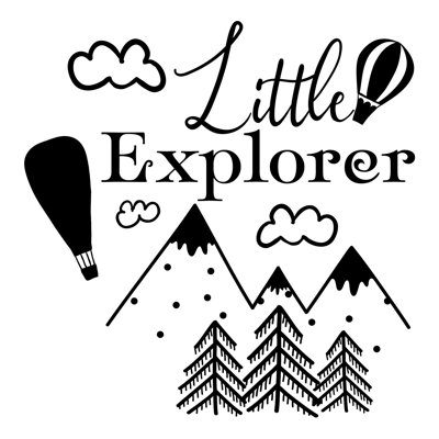 Adhésif décoratif Little explorer