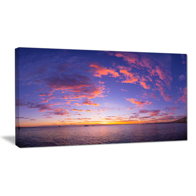 « composition of nature magnifique seascape », reproduction de photo sur toile tendue encadrée