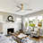 Kemp 52" 3 - Blade LED Modern Classic Ceiling Fan with Remote Control and Light Kit Included-2009111801