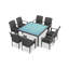 Urbana Outdoor 5 - Piece Dining Set with Cushions-1164036821-1175432124-1189211734