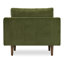 Fauteuil en velours de 42 po Napa-1111642427