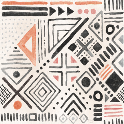 Kasbah Crush Pattern IVA by Dina June - Wrapped Canvas Painting