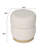 Round Upholstered Ottoman Stool-495806611