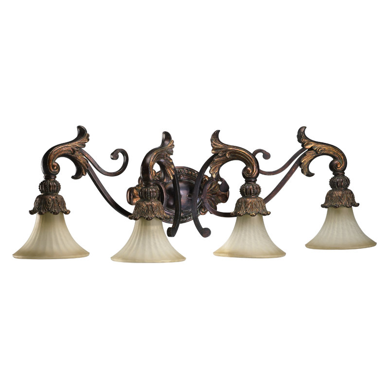 Éclairage pour meuble-lavabo 4 lumières Mcfarlin