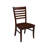 Sardinia Solid Wood Ladder Back Side Chair-19916912