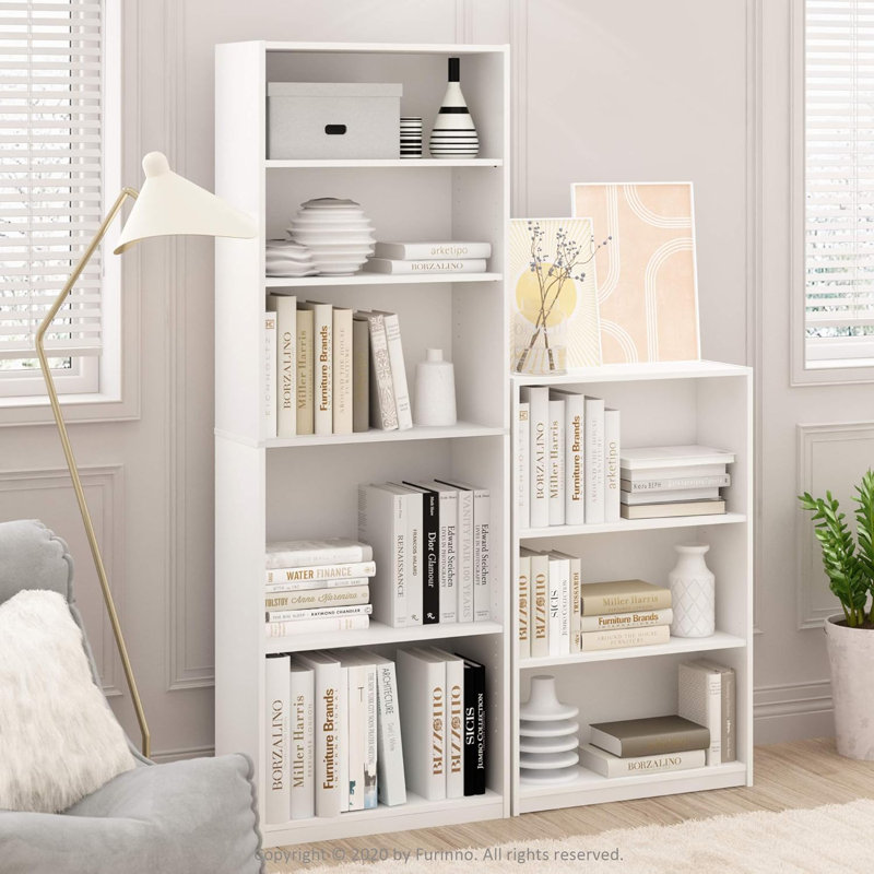 Bookcase With Adjustable Shelves