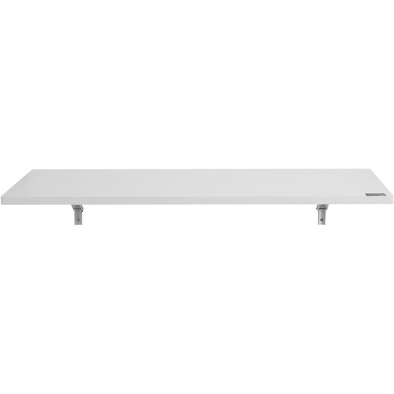 Table murale pliante et rabattable, H 7,95 po x l 47,24 po x P 19,69 po