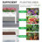 Elevated Garden Planter Box HDPE Structure-Stronger- Indoor/Outdoor Use-1952890778
