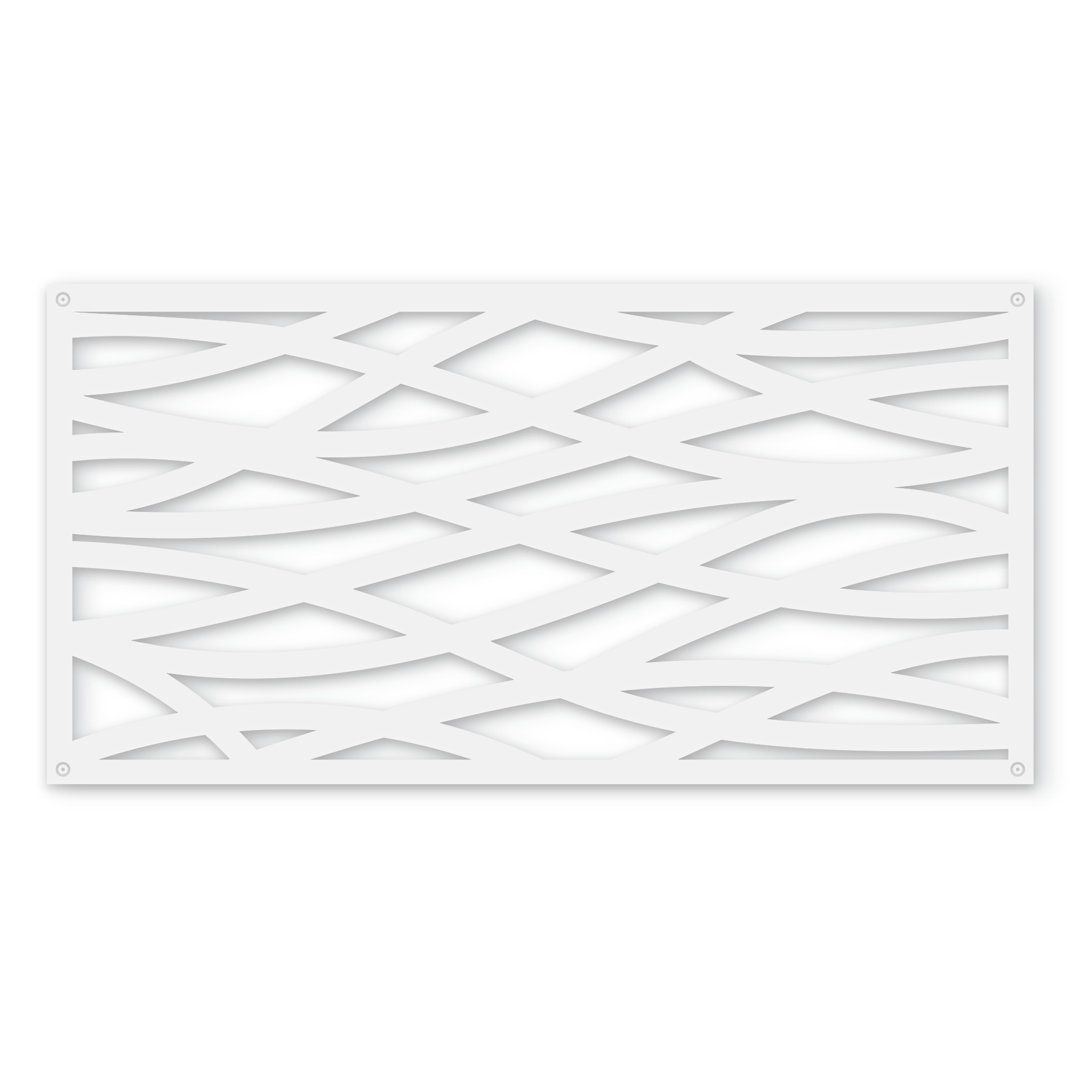 2 ft. H x 4 ft. W Polyethylene Privacy Screen Grid Axcents 