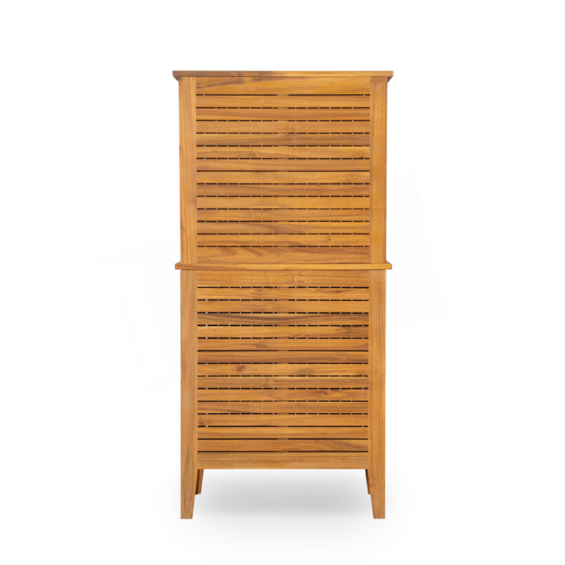 Armoire d'extérieur à lattes