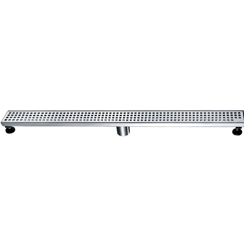 Brisbane River  36 Inch Long Stainless Steel  Linear Floor Shower Drain