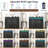 5-Drawer 27.6" Dresser With Charging Station And LED Lights-731882271