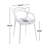 Plastic Dining CHAIR 4PCS white
