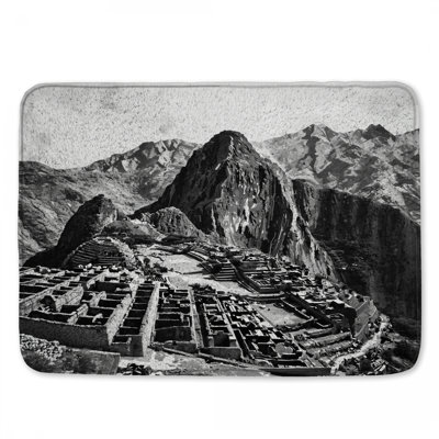 Tapis de bain Machu Picchu Ruins