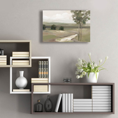  «Olive Trees» par Silvia Vassileva, art mural en verre acrylique, 24 po x 16 po