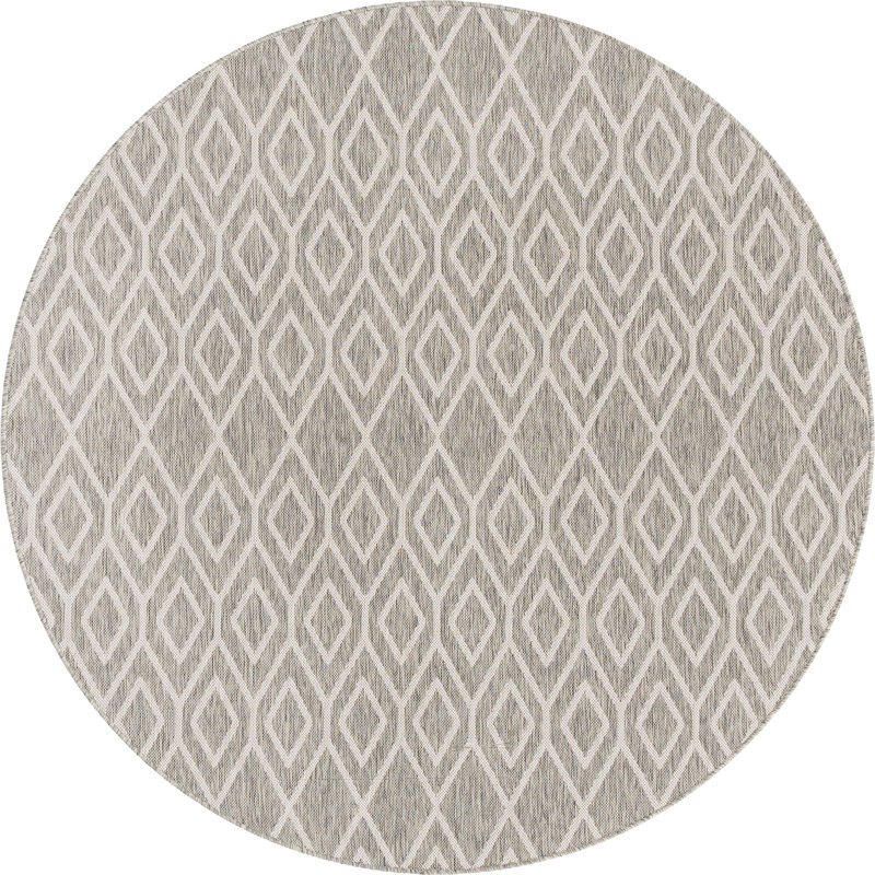 Tapis d'extérieur Destiny, Rond 6 pi 7 po