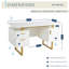 Bureau avec tiroirs et rangement-1735824413