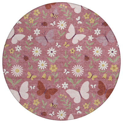 Machine Washable Indoor/Outdoor Chantille ACN2618 Kids Rug