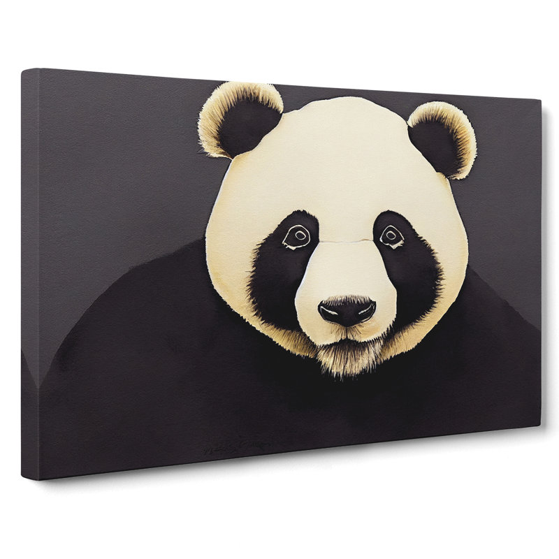 Stunning Panda - Wrapped Canvas