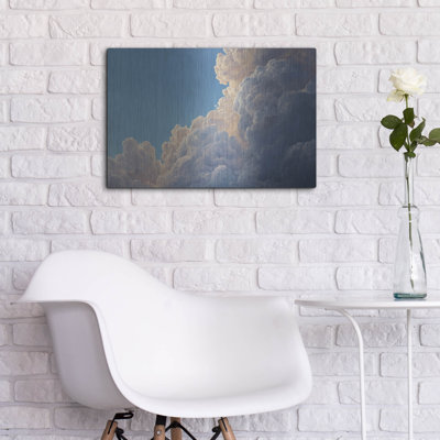  «Magnifique nuage 2» par Ann Klee, art mural en métal, 24 po x 16 po