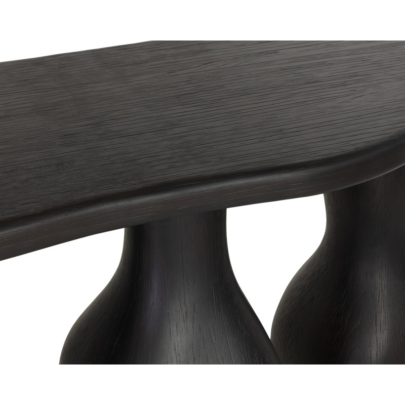 TABLE CONSOLE INES - NOIRE, Noir